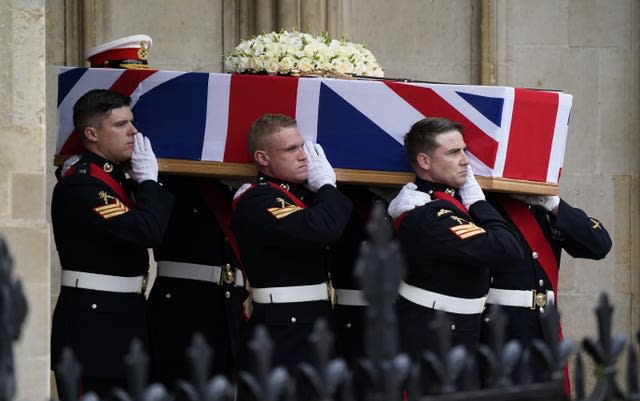 Major General Matthew Holmes funeral