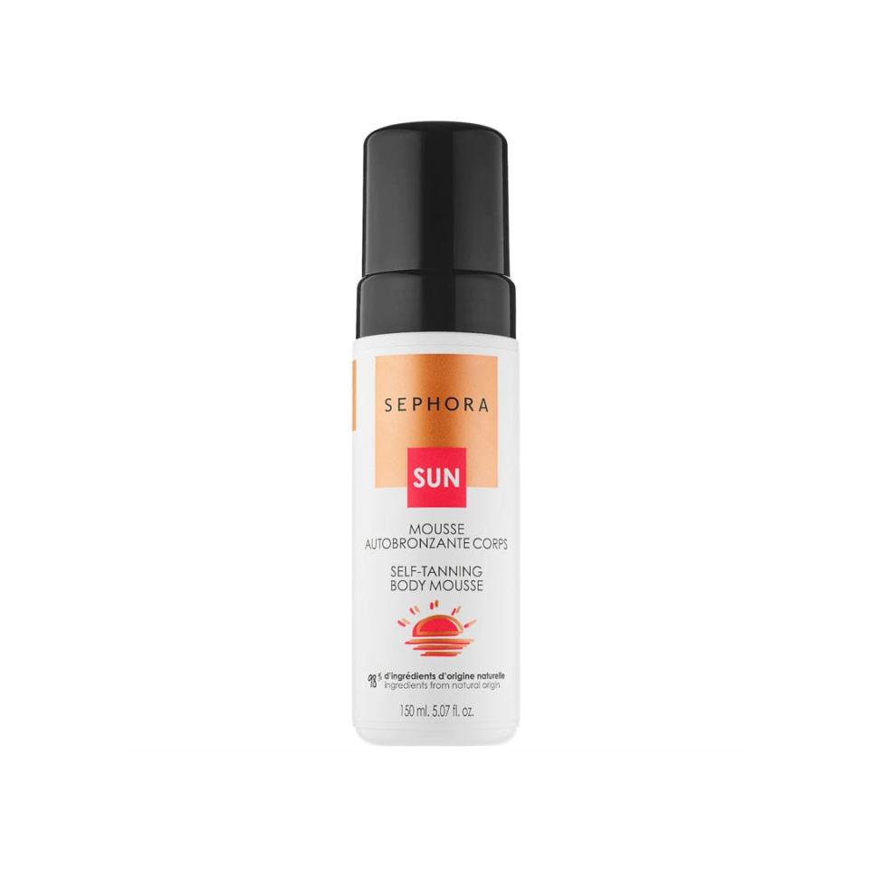 <p><a href="https://go.redirectingat.com?id=74968X1596630&url=https%3A%2F%2Fwww.sephora.com%2Fproduct%2Fsephora-collection-self-tanning-body-mousse-P467650&sref=https%3A%2F%2Fwww.seventeen.com%2Fbeauty%2Fmakeup-skincare%2Fg39507006%2Fbest-self-tanners%2F" rel="nofollow noopener" target="_blank" data-ylk="slk:Shop Now;elm:context_link;itc:0;sec:content-canvas" class="link ">Shop Now</a></p><p>Self-Tanning Body Mousse</p><p>$12.50</p><p>Sephora</p>