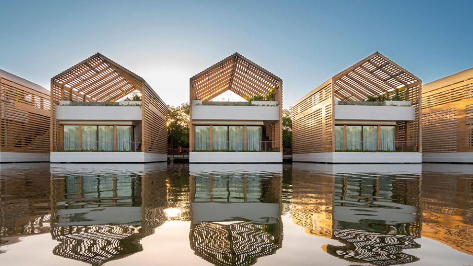 The new Lagoon and Sunset Pool Villas at the Banyan Tree Mayakoba in Mexico