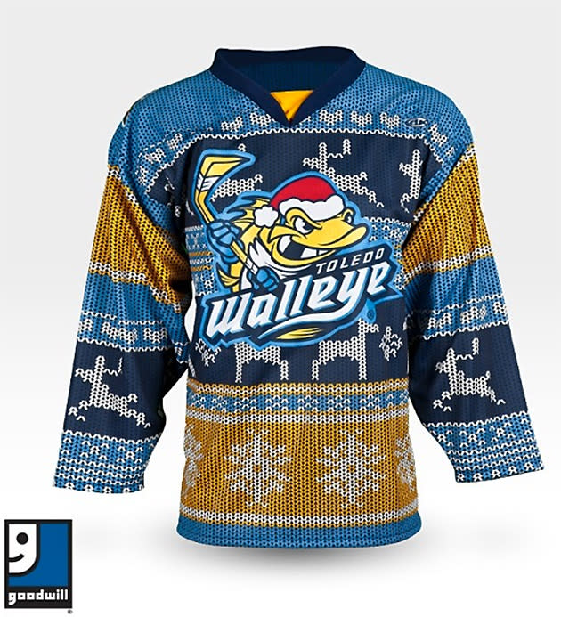 25 photos of Canucks Ugly Christmas Sweaters for Auction