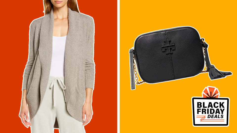 Save on everything from Tory Burch handbags to Barefoot Dreams cardigans today at Nordstrom's Black Friday 2022 sale.