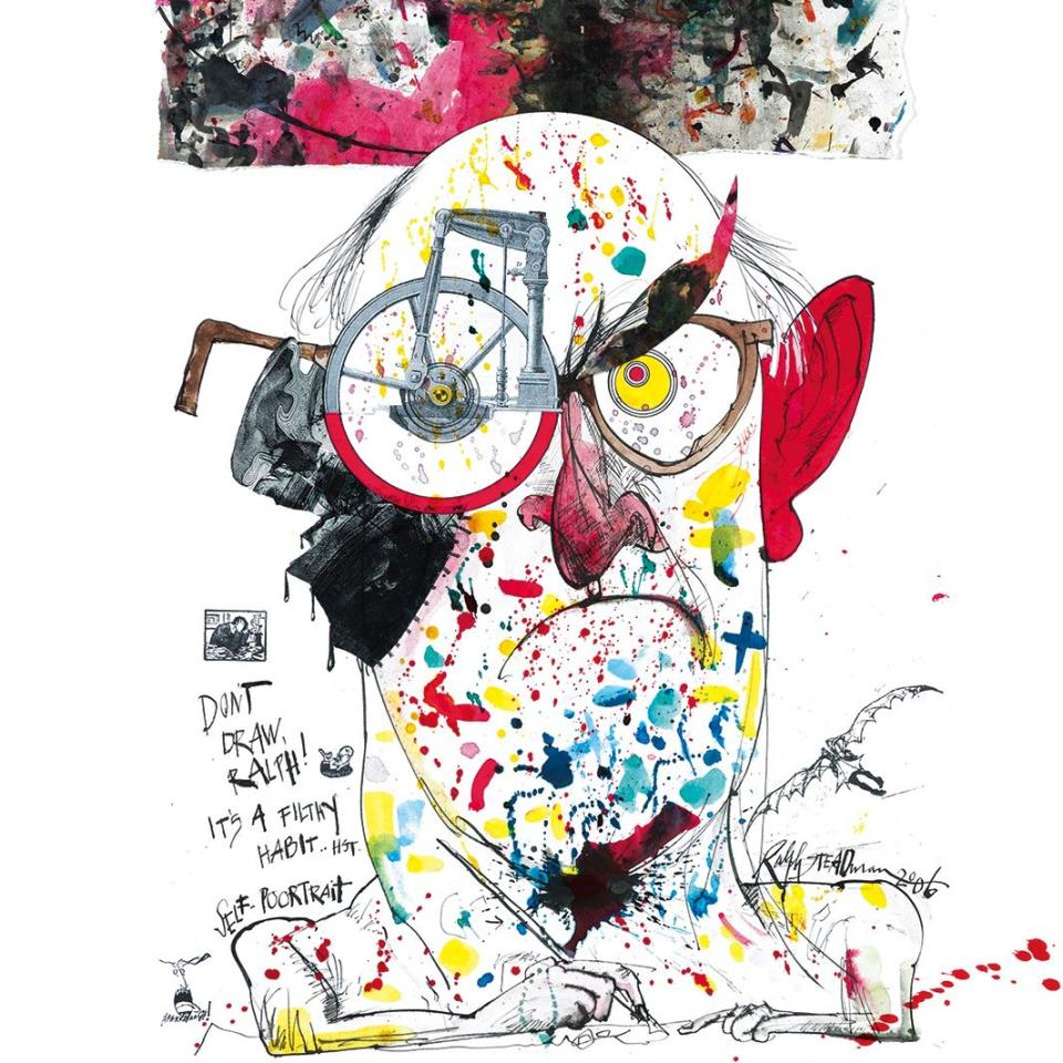 Self portrait, 2006  - Ralph Steadman Art Collection