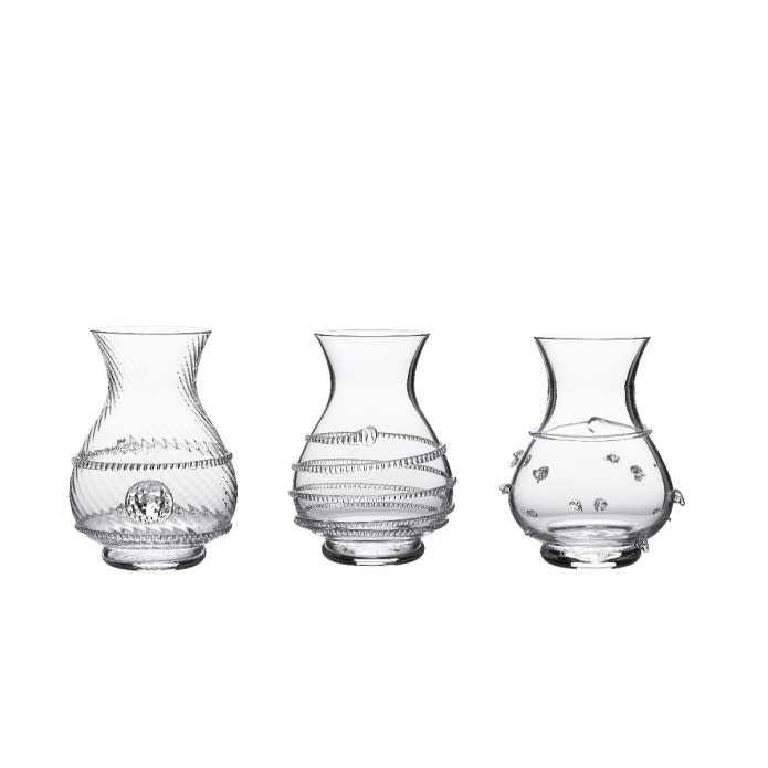 <p><a href="https://www.juliska.com/mini-vase-trio.html" rel="nofollow noopener" target="_blank" data-ylk="slk:Shop Now;elm:context_link;itc:0;sec:content-canvas" class="link rapid-noclick-resp">Shop Now</a></p><p>Mini Vases</p><p>juliska.com</p><p>$168.00</p><span class="copyright">Courtesy</span>