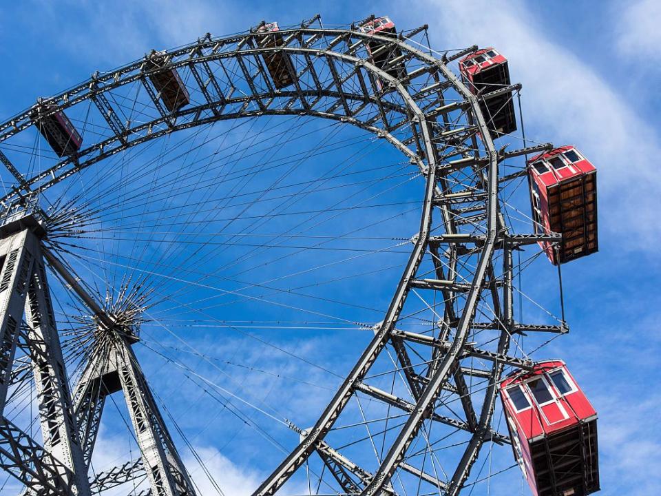 Weiner Riesenrad in Vienna, Austria