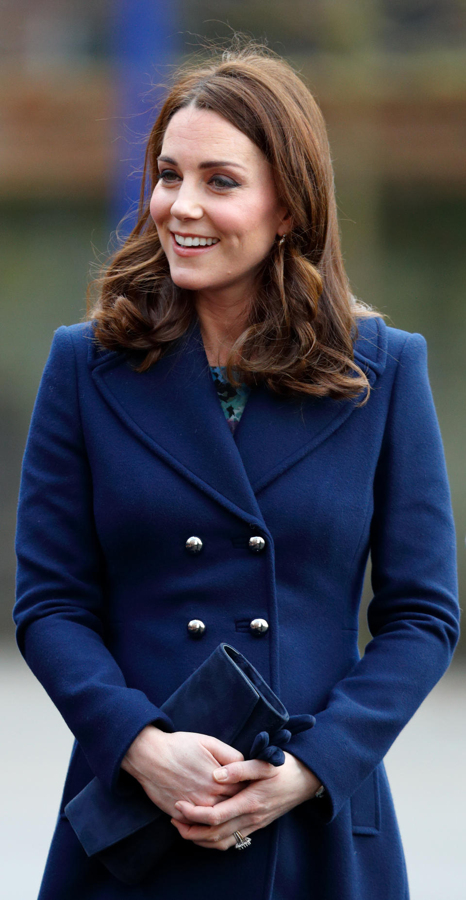 <p>Kate Middleton está en la dulce espera de su tercer bebé, y aunque ya casi cumple seis meses de embarazo, con este look , muy pocos lo creerían/Getty Images </p>