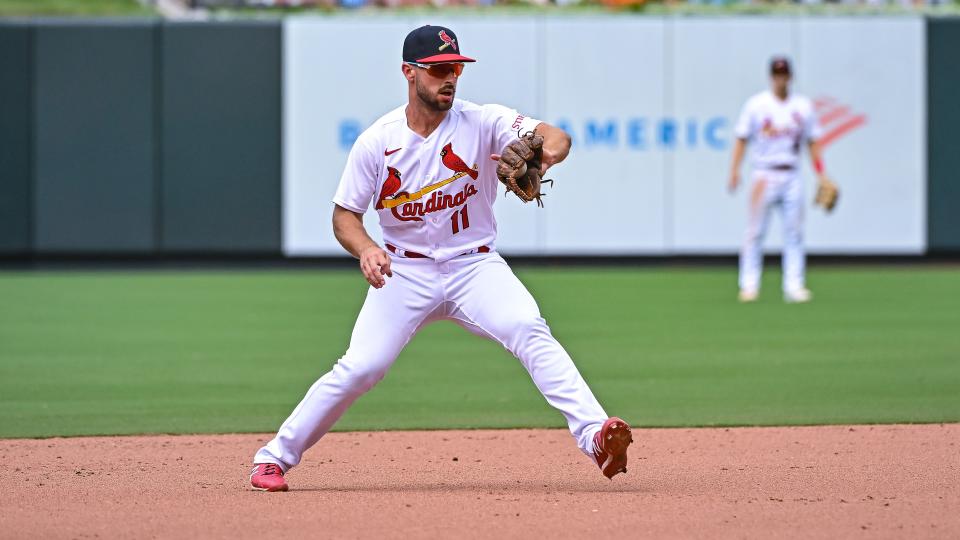 Paul DeJong gives the Blue Jays quality defence at the shortstop position. ( Rick Ulreich/Icon Sportswire via Getty Images)