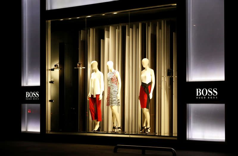 Hugo Boss store is seen in Polanco in Mexico City