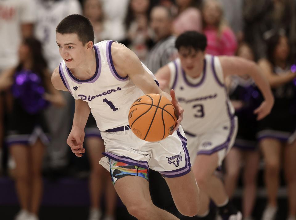 American Fork and Lehi compete in a boys basketball game at Lehi High School on Friday, Jan. 12, 2024. | Laura Seitz, Deseret News