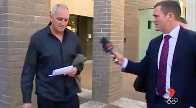 Pervert Michael Szafranek. Source: 7News