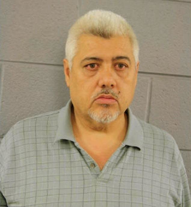 Gerardo Perez, 50, was involved in a tour of a Chicago animal shelter when he disappeared from the group.  A shelter employee claims to have found Perez in a restricted area, where it appeared he just had sex with a pit bull.  <a href="http://www.huffingtonpost.com/2013/06/03/gerardo-perez-sex-pit-bull-chicago-animal-shelter_n_3377866.html?1370267797" target="_blank">Read the whole story here.</a>