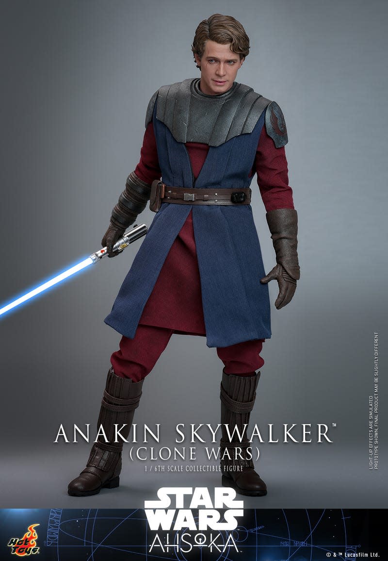 Image: <a class="link " href="https://www.toyark.com/2024/04/05/star-wars-ahsoka-clone-wars-era-anakin-skywalker-by-hot-toys-530517" rel="nofollow noopener" target="_blank" data-ylk="slk:Hot Toys/Toyark;elm:context_link;itc:0;sec:content-canvas">Hot Toys/Toyark</a>