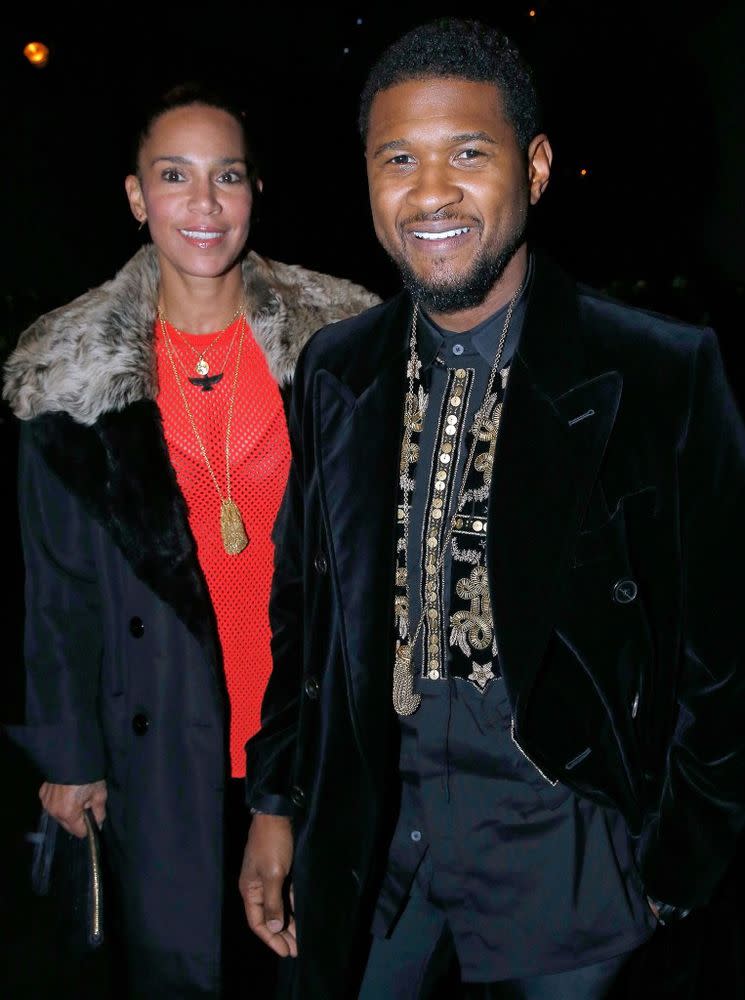 Grace Miguel and Usher