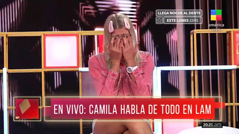 Camila se quebró al hablar de Gran Hermano y lanzó una frase que hizo reír a todos