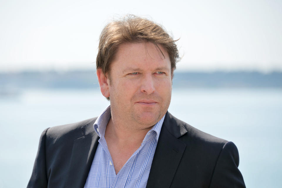 CANNES, FRANCE - APRIL 03:  Chef James Martin attends the 'James Martin's French Adventure' photocall at La Rotonde on April 3, 2017 in Cannes, France.  (Photo by Eric Catarina/Getty Images)