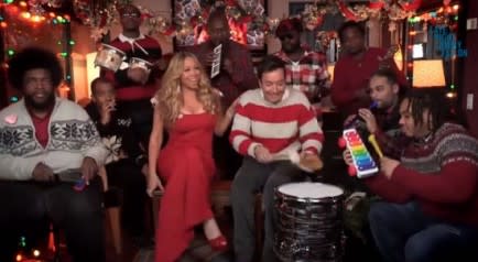 "All I Want For Christmas Is You" with The Roots and Mariah Carey