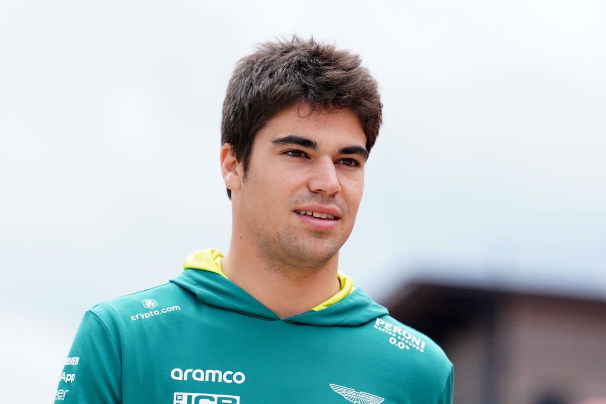 Aston Martin driver Lance Stroll was injured in a cycling accident (David Davies/PA) (PA Archive)