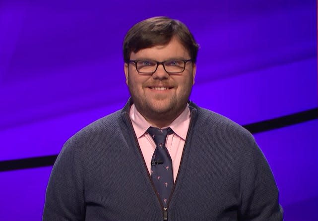 Seth Wilson on "Jeopardy!"