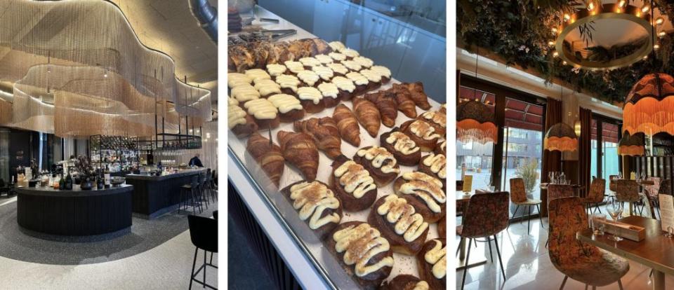 The bar at Grandi Hotel, pastries at Brikk and Monkeys.<br>Credit: Julia Webb for ITK