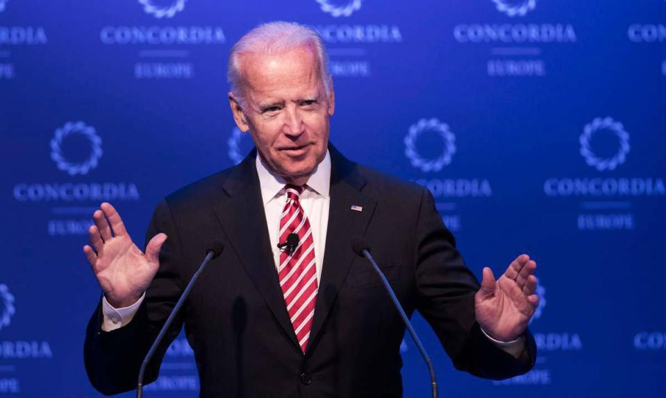 Joe Biden signals he is done being 'quiet and respectful' as he tears into Trump: 'We’re walking down a very dark path'