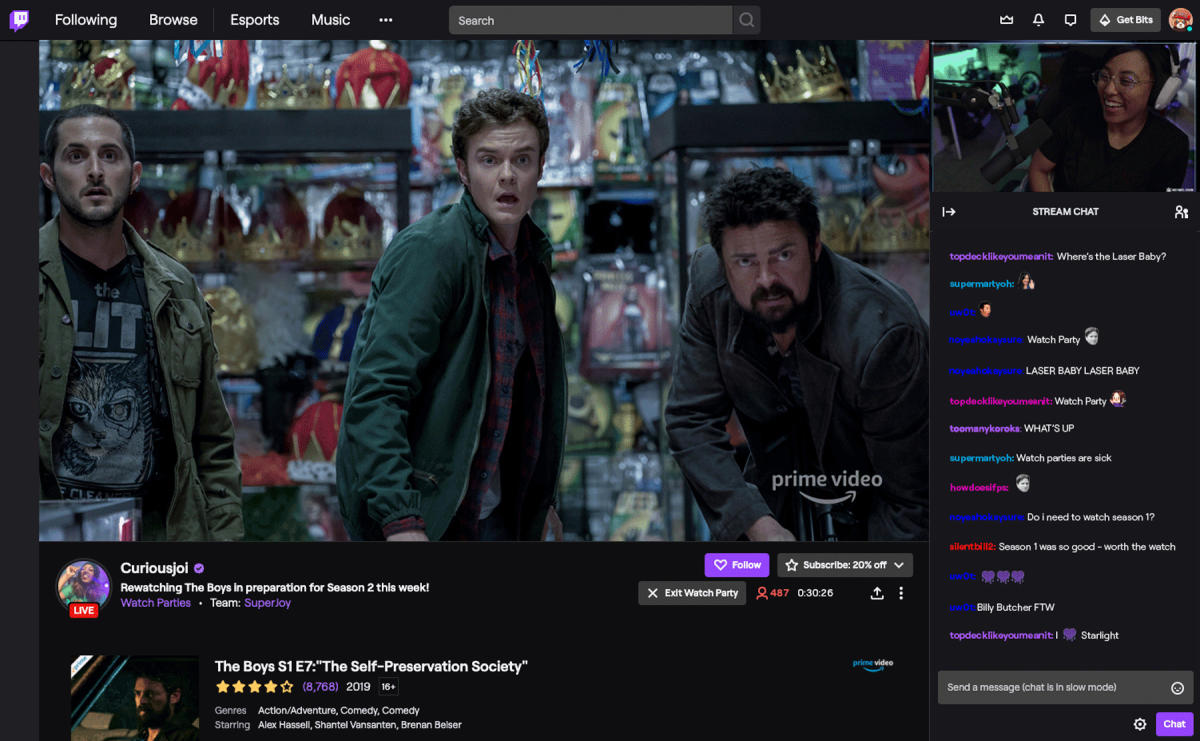 launches Watch Party feature for co-viewing Prime Video