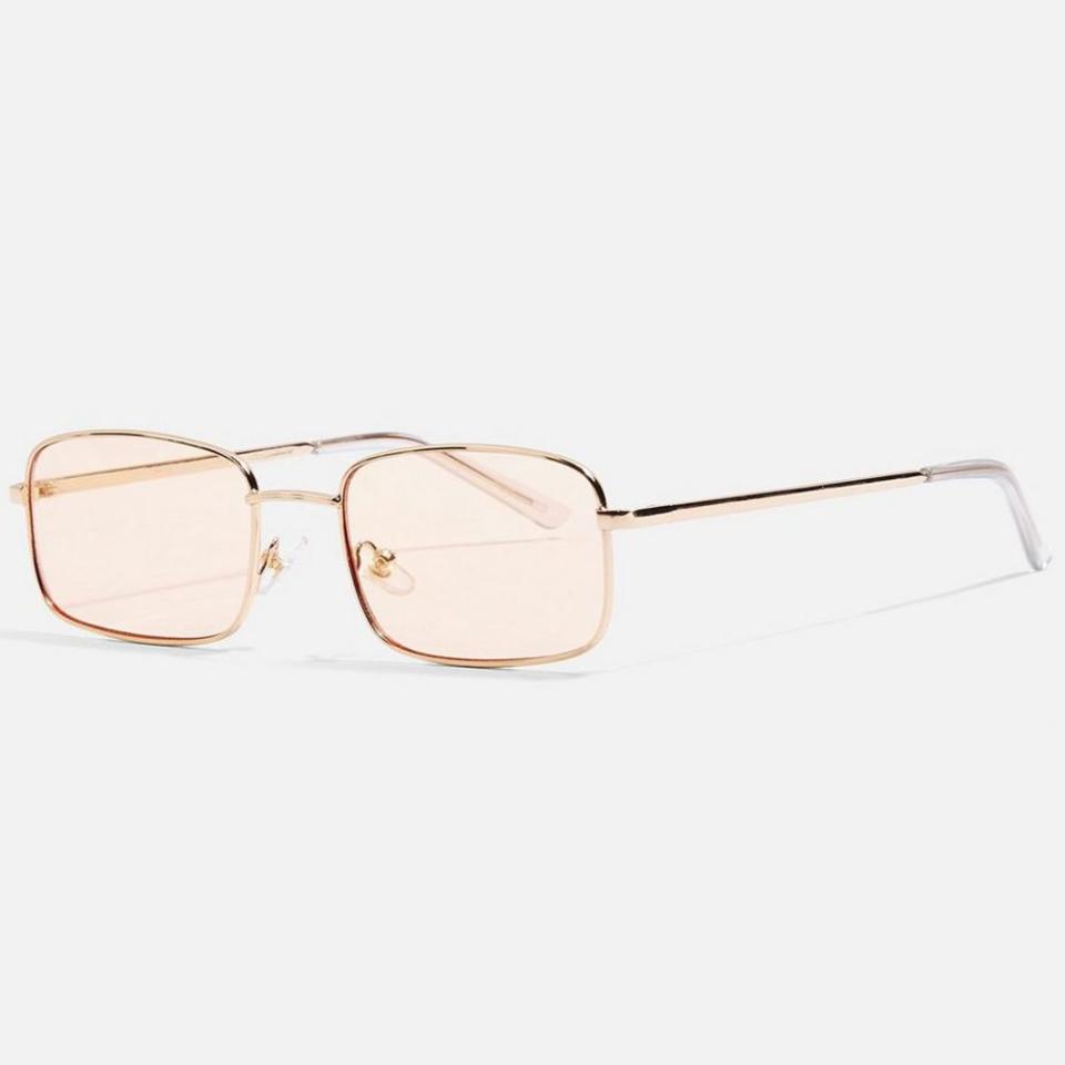 <p>Rectangle sunglasses, £14, Topshop</p><p><a rel="nofollow noopener" href="http://www.topshop.com/en/tsuk/product/bags-accessories-1702216/sunglasses-468/rectangle-sunglasses-7675359?bi=20&ps=20" target="_blank" data-ylk="slk:BUY NOW;elm:context_link;itc:0;sec:content-canvas" class="link ">BUY NOW</a></p>