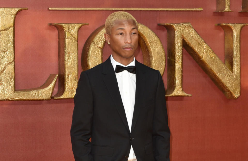 Pharrell Williams has declared his talent was given to him by God credit:Bang Showbiz