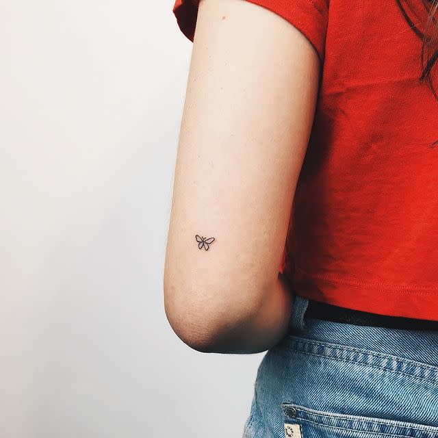 tiny butterfly tattoos