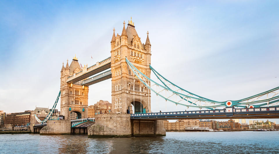 Tower Bridge was named the UK's most Instagrammable spot. (Getty Images)