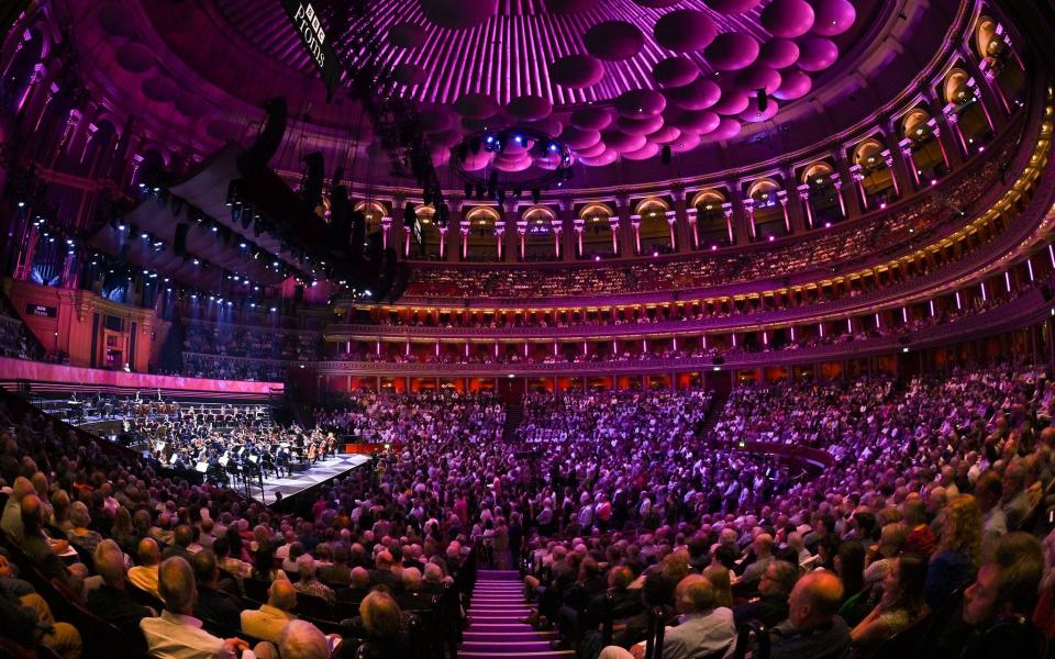 Full house: Kazakh pianist Alim Beisembayev played one of many sell-out Proms
