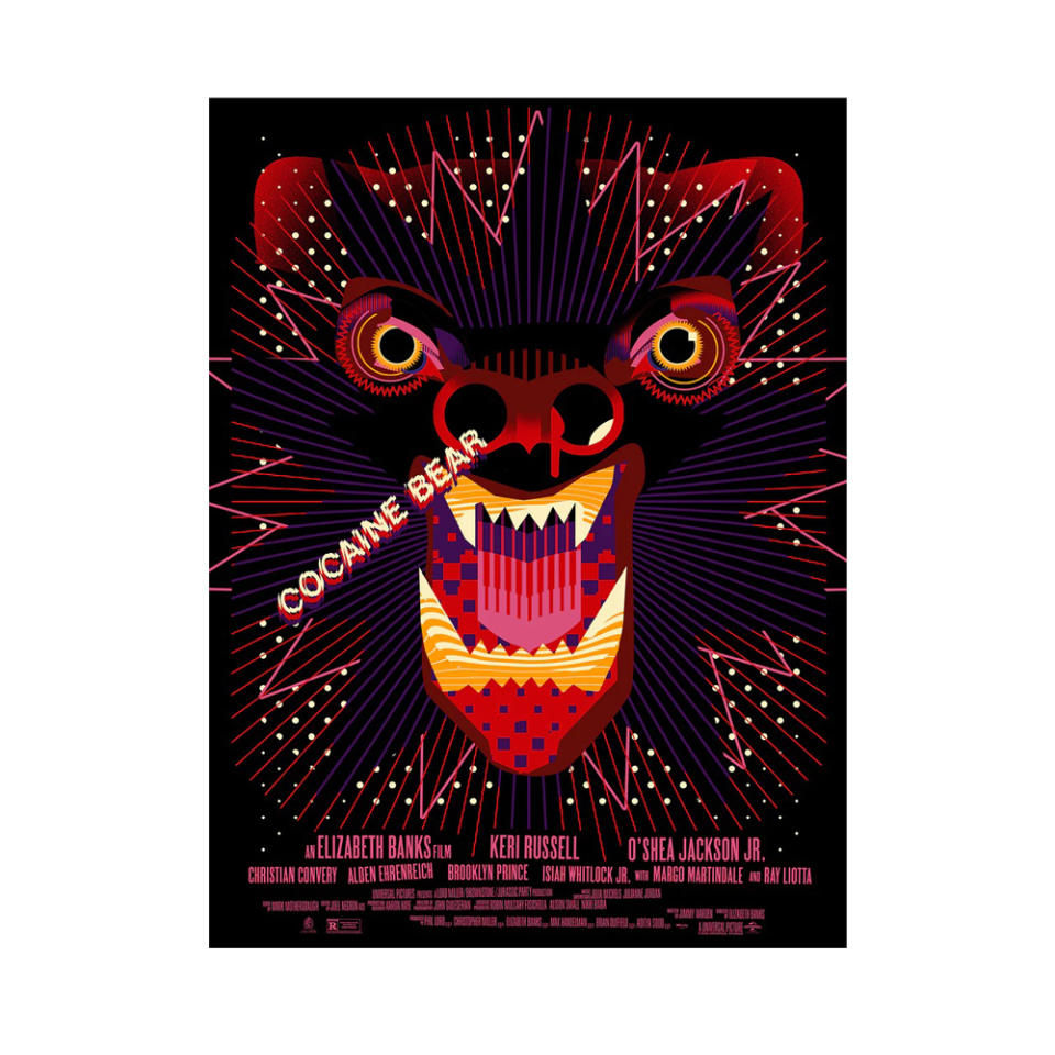 Mondo Cocaine Bear Poster by We Buy Your Kids