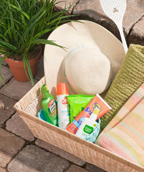 Fill up a basket of essentials.