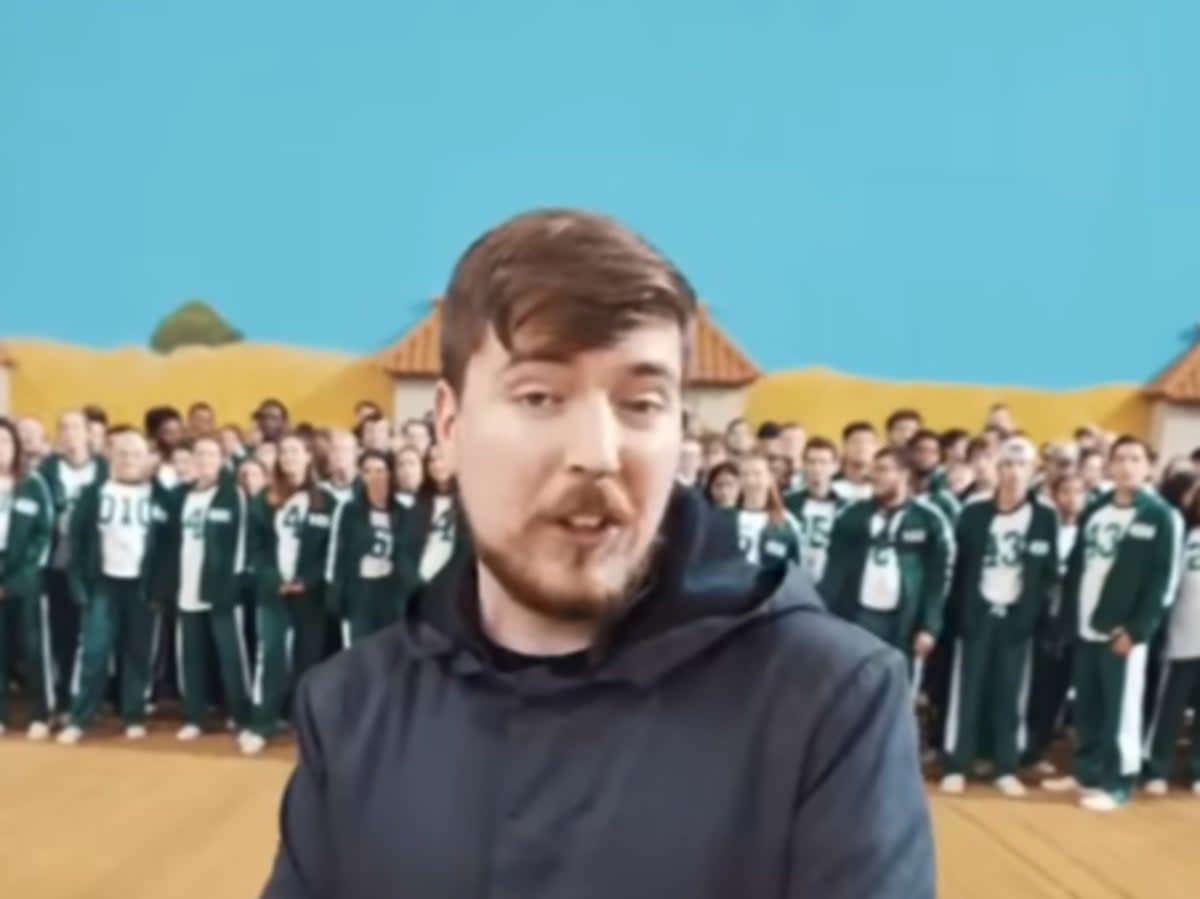 MrBeast in the video for his real-life Squid Games (YouTube/MrBeast)