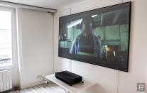 Optoma CinemaX P1 short throw laser projector