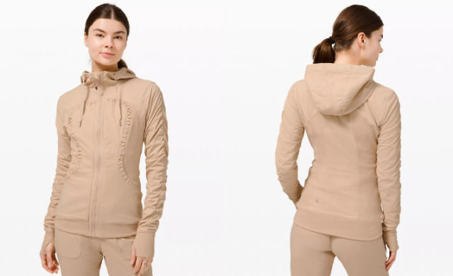 Scuba oversized half zip now have gold zippers in all colors. : r/lululemon
