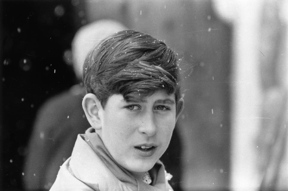 13th January 1963:  Prince Charles, the Prince of Wales on a skiing holiday.  (Photo by Stan Meagher/Express/Getty Images)