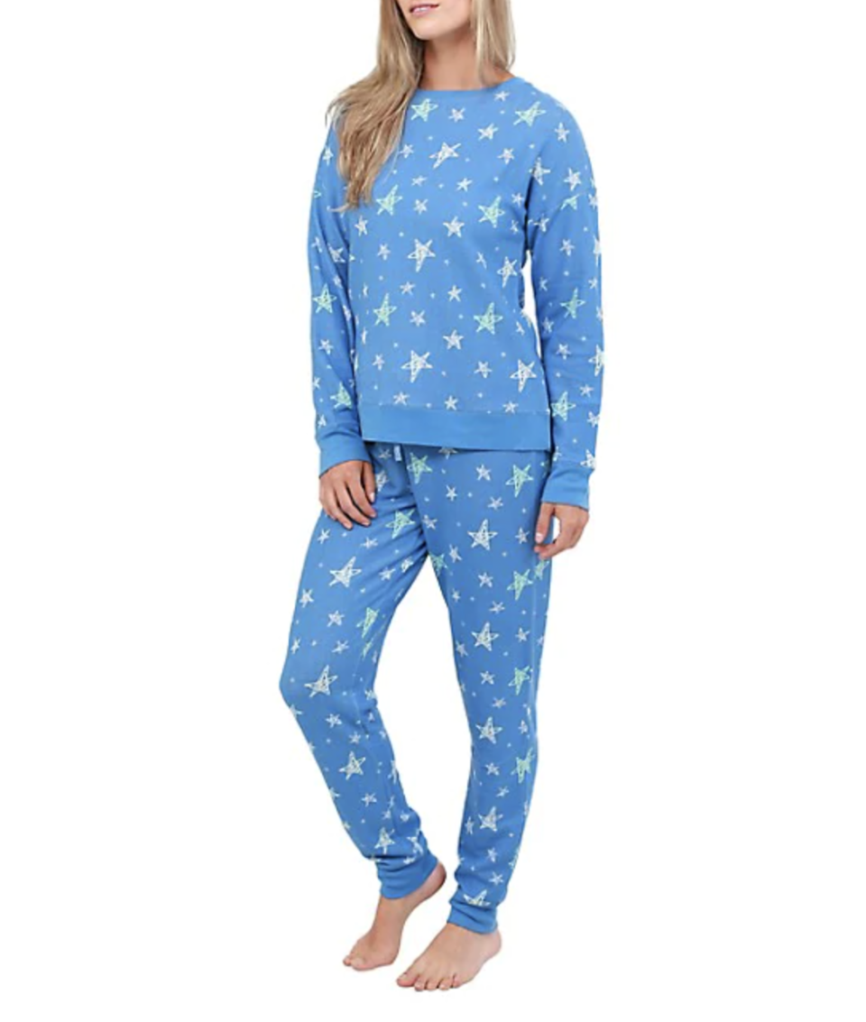 Jasmine Rose 2-Piece Star Top & Joggers Pajama Set is on sale for Black Friday, $41 (originally $69),