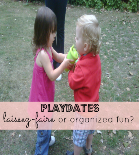 Playdates: Laissez-Faire Or Organized Fun?