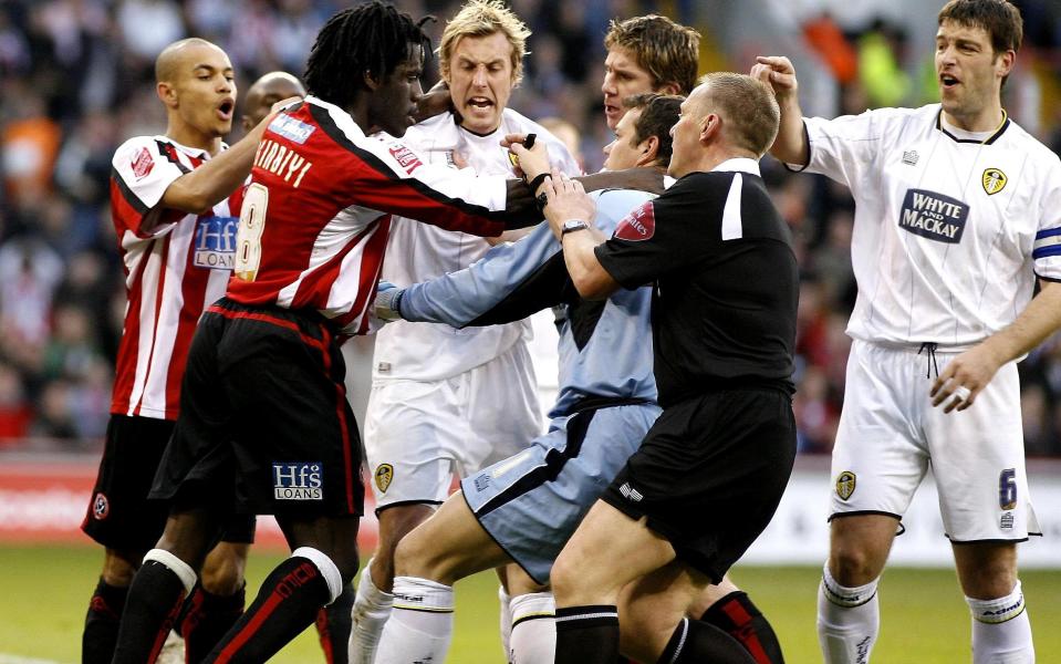 Leeds and Sheffield United's rivalry has played out in the Championship over the last few years - PA