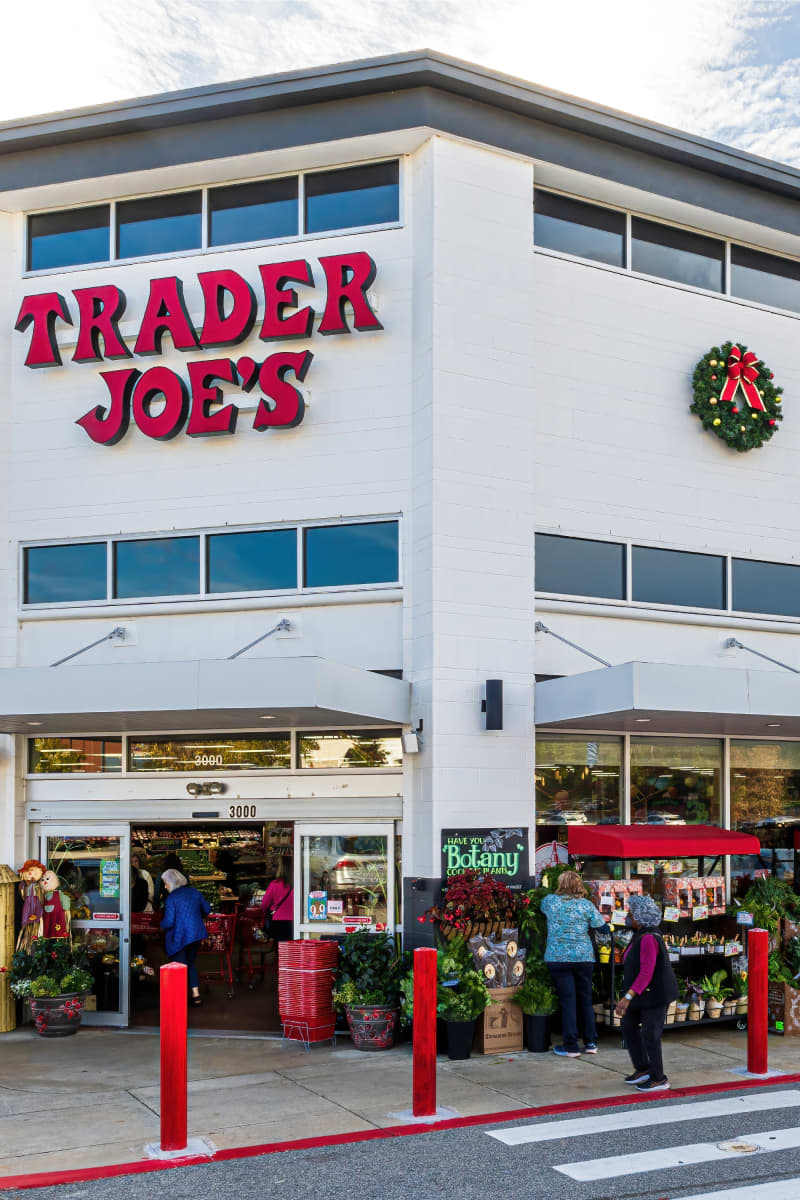 Raleigh, North Carolina Trader Joe's with holiday decor