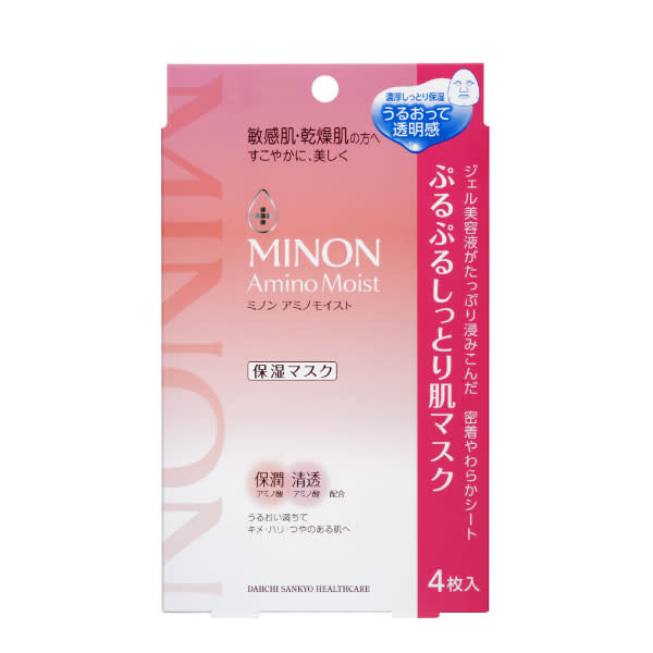 內行人才知道的MINON Amino Moist 保濕面膜今年也擠進了前十名