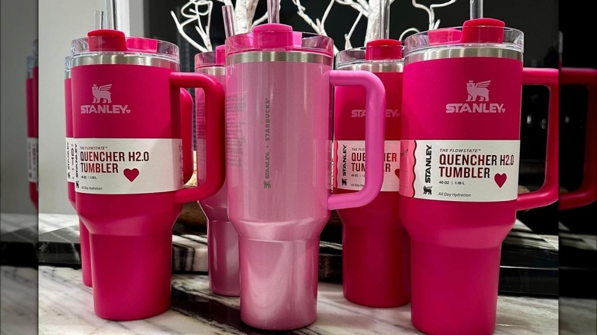 New Starbucks X Stanley Pink Cup Is An Instant Hit At Target - Yahoo Sports