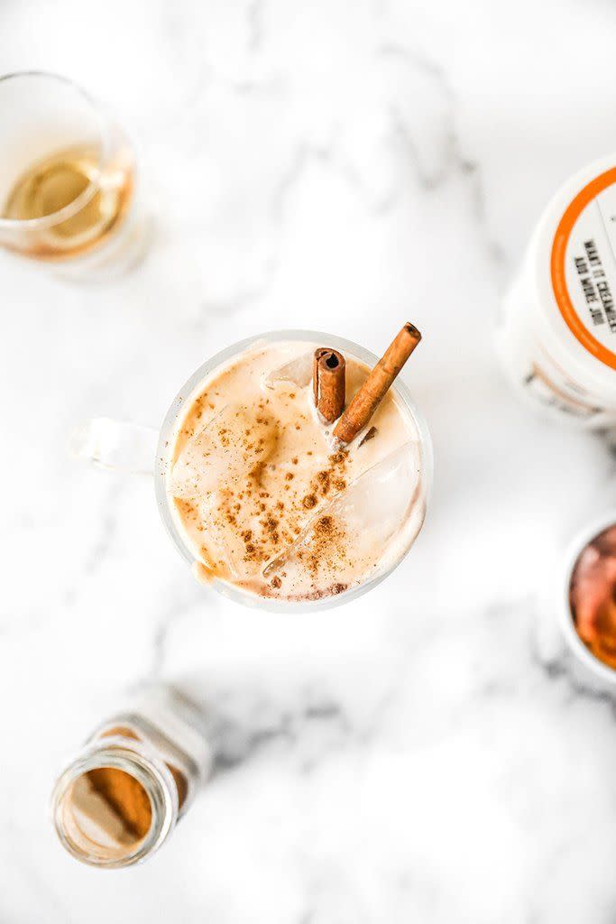 2) Dairy-Free Pumpkin Spice White Russian