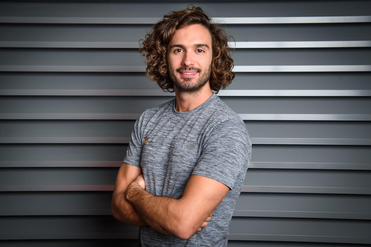 Joe Wicks pictured at the Grange Hotel, London, during a press day for Moe-Joe, a fitness audio show by Audible to help train non-runners get ready for the Virgin Money 2018 Marathon. Photo credit should read: Matt Crossick/ EMPICS Entertainment.