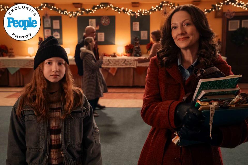 <p>Allan Fraser</p> Beatrice Schneider and Judy Greer in "The Best Christmas Pageant Ever"