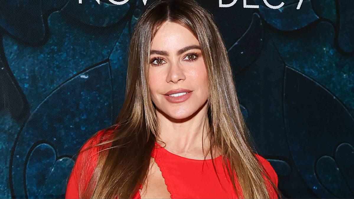 Sofia Vergara Continued Her Date Night Style Streak With a Red Cutout Dress