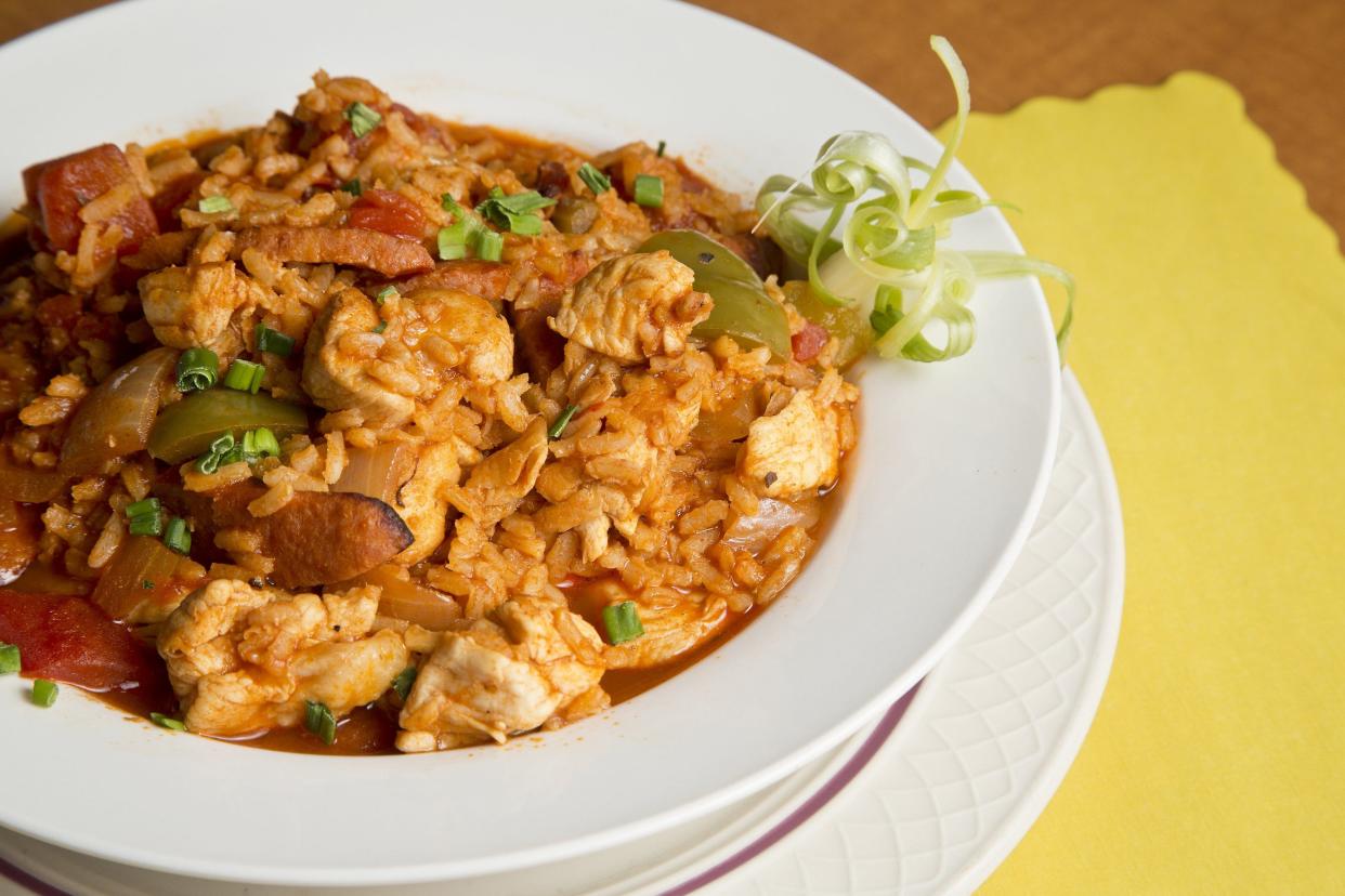 The chicken-andouille jambalaya at Chef Butcher's Creole Kitchen