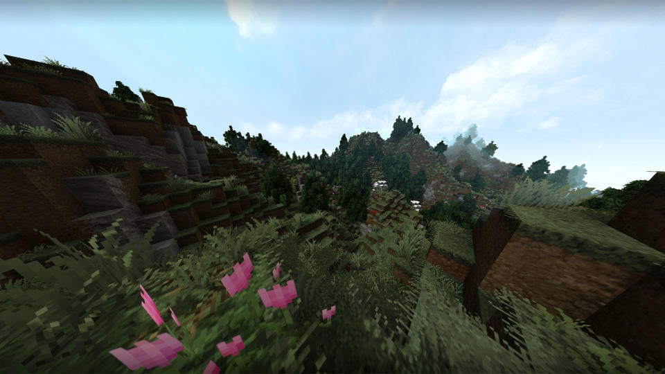 Screenshots from Minecraft for showing off  the best minecraft texture packs