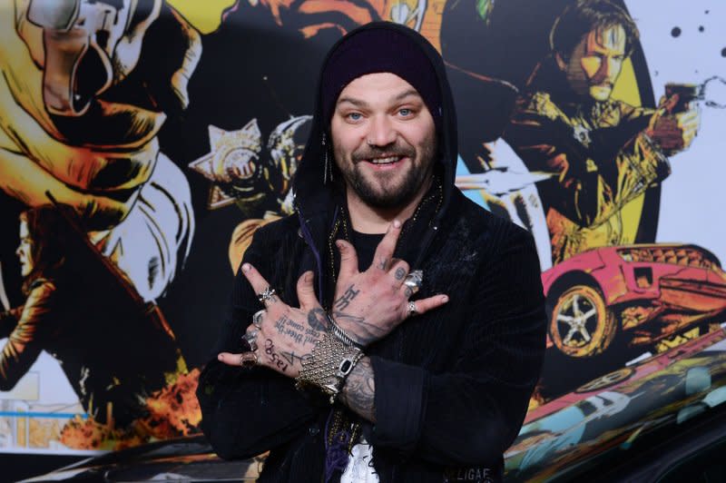 Former "Jackass" star Bam Margera announced his engagement to Dannii Marie. File Photo by Jim Ruymen/UPI