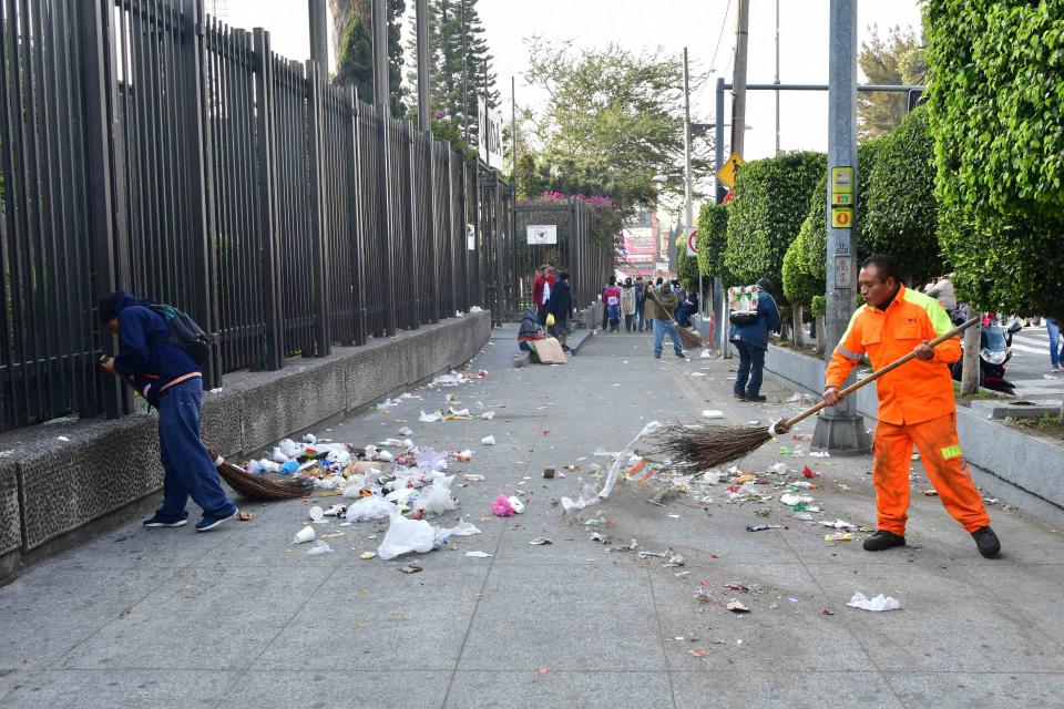 FOTOS | El lado oscuro de la visita a la Virgen de Guadalupe