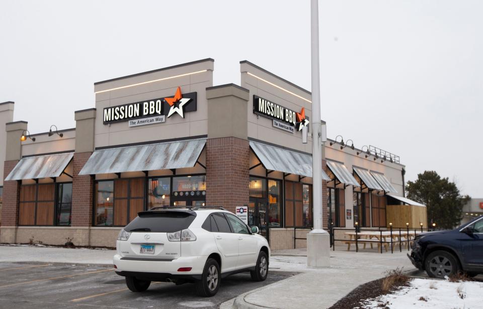 Mission BBQ, 6820 E. State St., is seen on Wednesday, Dec. 21, 2022, in Rockford.